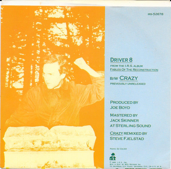 R.E.M. : Driver 8 (7", Promo)