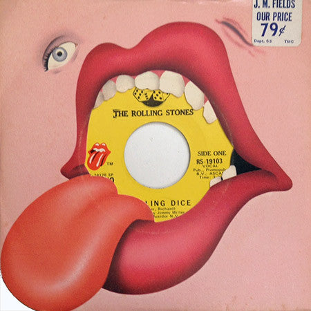 The Rolling Stones : Tumbling Dice (7", Single, Mono)