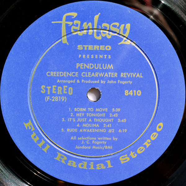 Creedence Clearwater Revival : Pendulum (LP, Album, Hol)