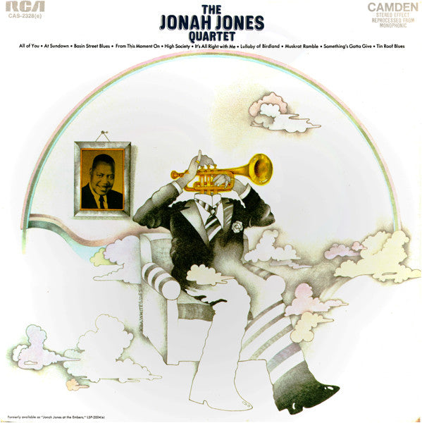 The Jonah Jones Quartet : The Jonah Jones Quartet (LP, RE)