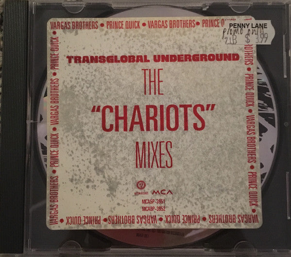 Transglobal Underground : Chariots (CD, Single, Promo)