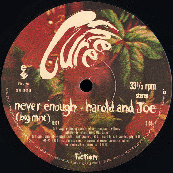 The Cure : Never Enough (12", Single)