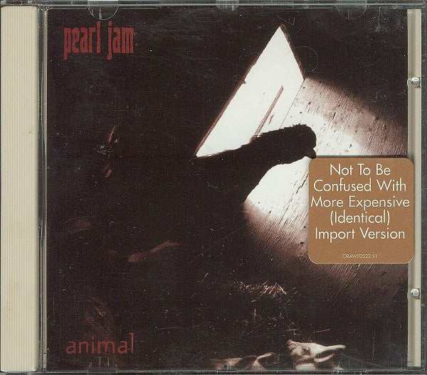 Pearl Jam : Animal (CD, Single)