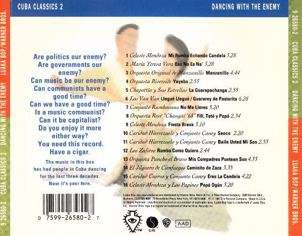 Various : Cuba Classics 2 - Dancing With The Enemy (CD, Comp)