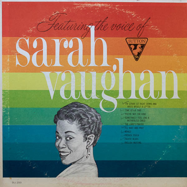 Sarah Vaughan : Featuring The Voice Of Sarah Vaughan (LP, Album)