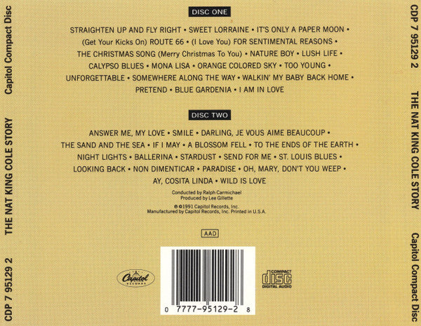 Nat King Cole : The Nat King Cole Story (2xCD, Comp, RE)