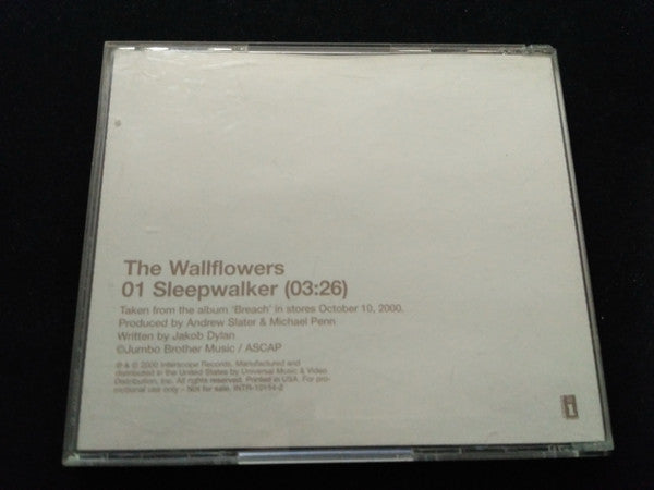 The Wallflowers : Sleepwalker (CD, Single, Promo)