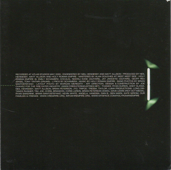 Holy Roman Empire : Lost In Landscapes (CD, EP)