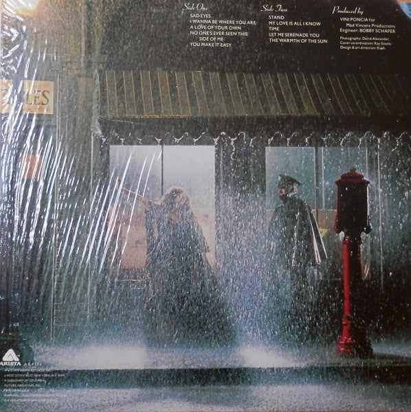 Melissa Manchester : Singin' (LP, Album, Club)