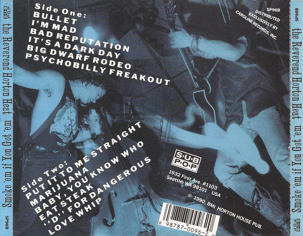 The Reverend Horton Heat* : Smoke 'Em If You Got 'Em (CD, Album)