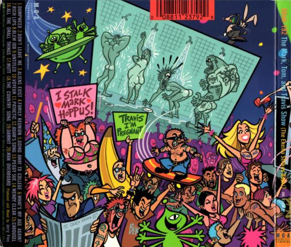 Blink-182 : The Mark, Tom And Travis Show (The Enema Strikes Back!) (CD, Album)