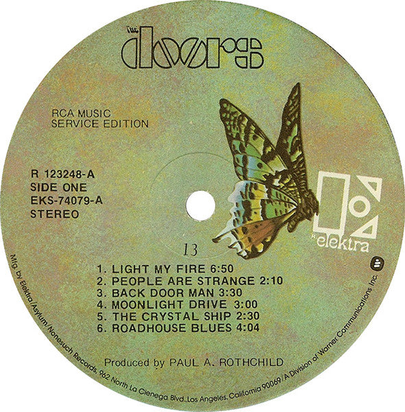 The Doors : 13 (LP, Comp, Club, RE)