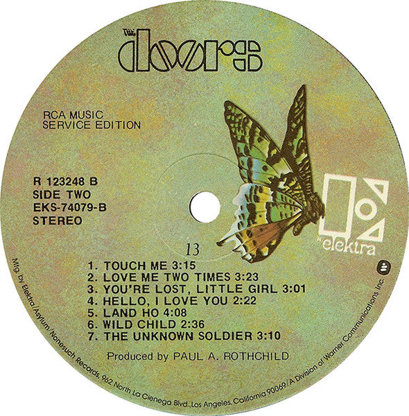 The Doors : 13 (LP, Comp, Club, RE)