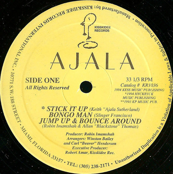 Ajala : Energy In Motion (LP)