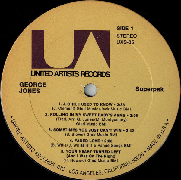 George Jones (2) : Superpak (2xLP, Comp)