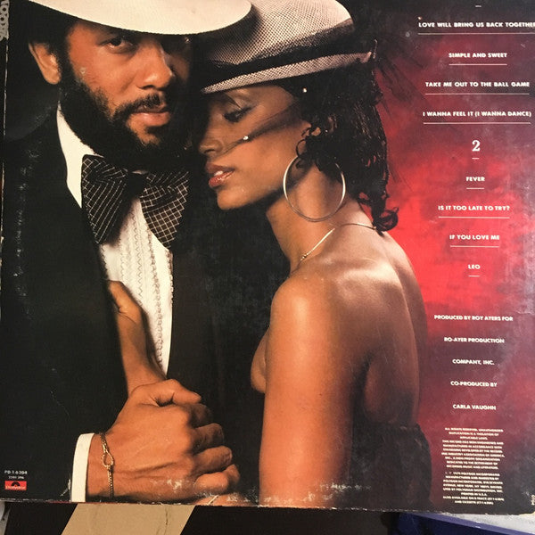 Roy Ayers : Fever (LP, Album, Kee)