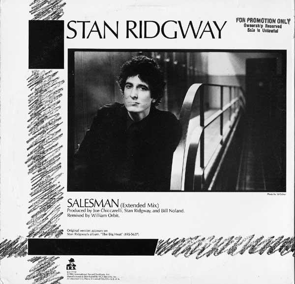 Stan Ridgway : Camouflage (12", Single, Promo)