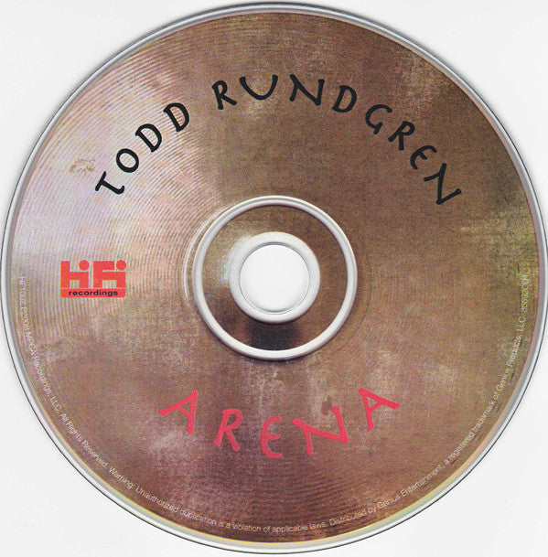 Todd Rundgren : Arena (CD, Album)