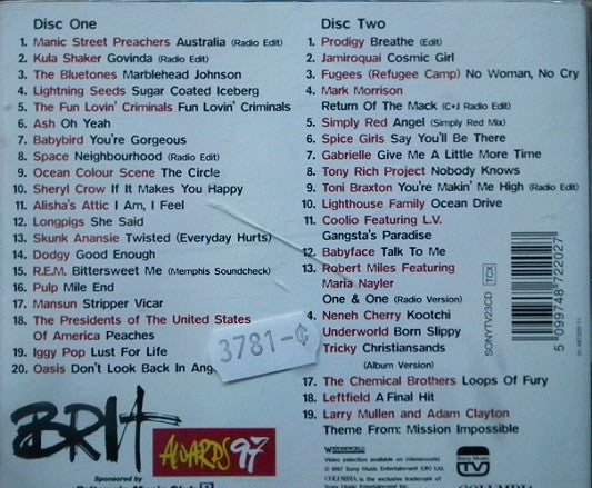Various : Brit Awards '97 - The Album Of The Year (2xCD, Comp)