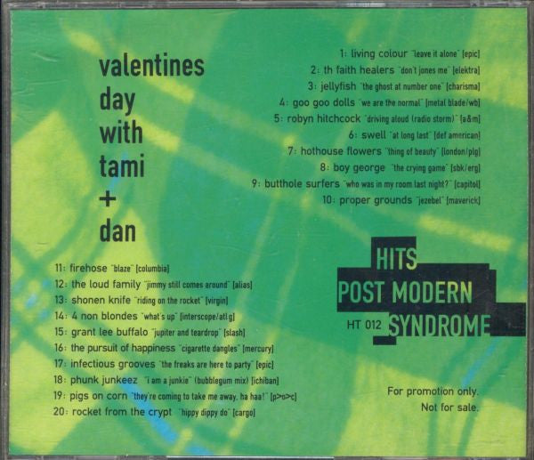 Various : Valentines Day With Tami + Dan (CD, Comp, Promo)