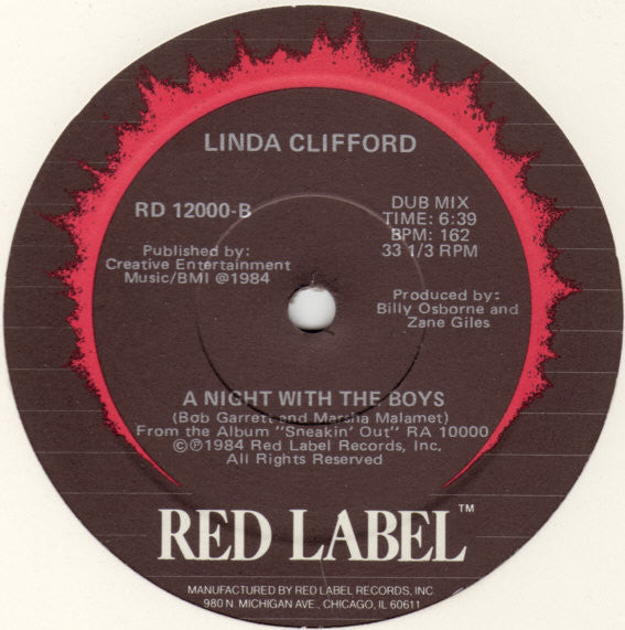 Linda Clifford : A Night With The Boys (12", Single)