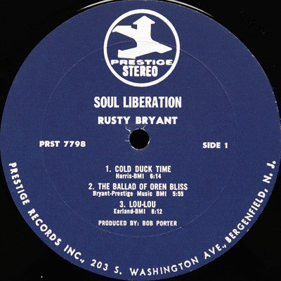 Rusty Bryant : Soul Liberation (LP, Album)
