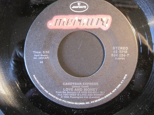 Love And Money : Candybar Express (7", Single)