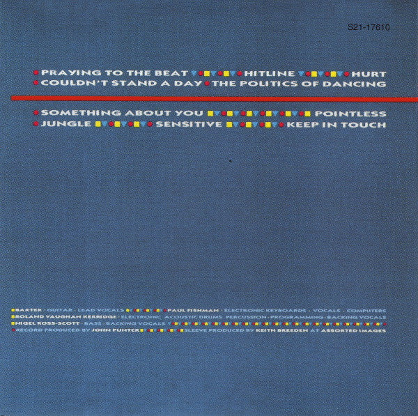 Re-Flex (2) : The Politics Of Dancing (CD, Album)