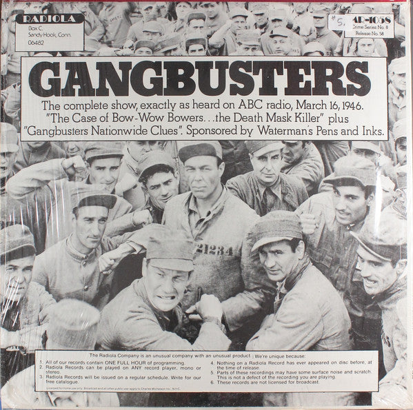 Various : Gangbusters (LP)