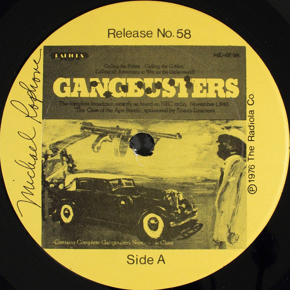 Various : Gangbusters (LP)
