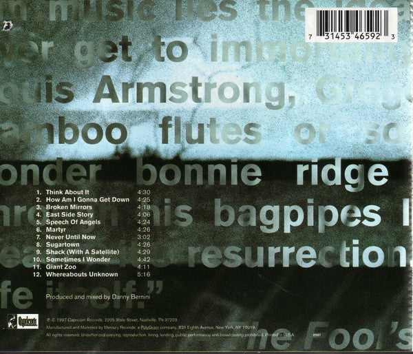 Fool's Progress : Fool's Progress (CD, Album)