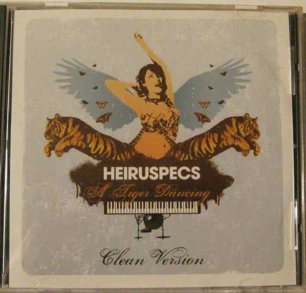 Heiruspecs : A Tiger Dancing (Clean Version) (CD, Album, Promo)