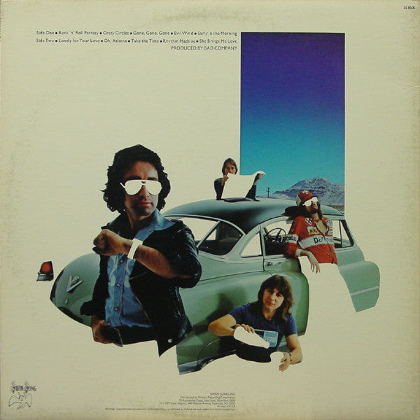 Bad Company (3) : Desolation Angels (LP, Album, PRC)