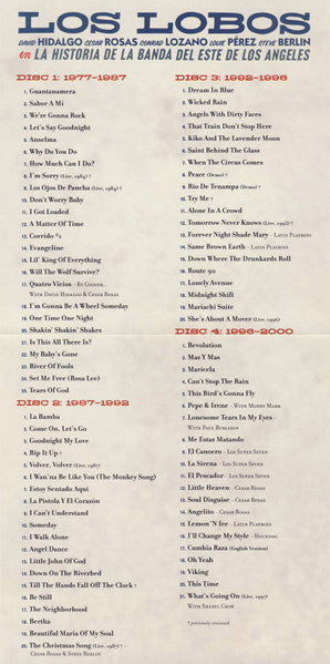 Los Lobos : Selections From El Cancionero Mas Y Mas (CD, Comp, Promo)
