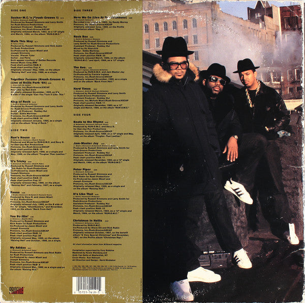 Run-DMC : Together Forever - Greatest Hits 1983 - 1991 (2xLP, Album, Comp)