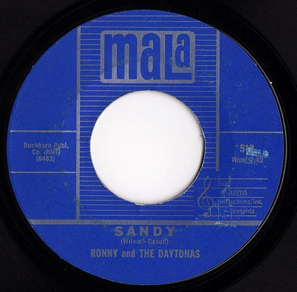 Ronny & The Daytonas : Sandy (7", Single, Styrene, Mon)