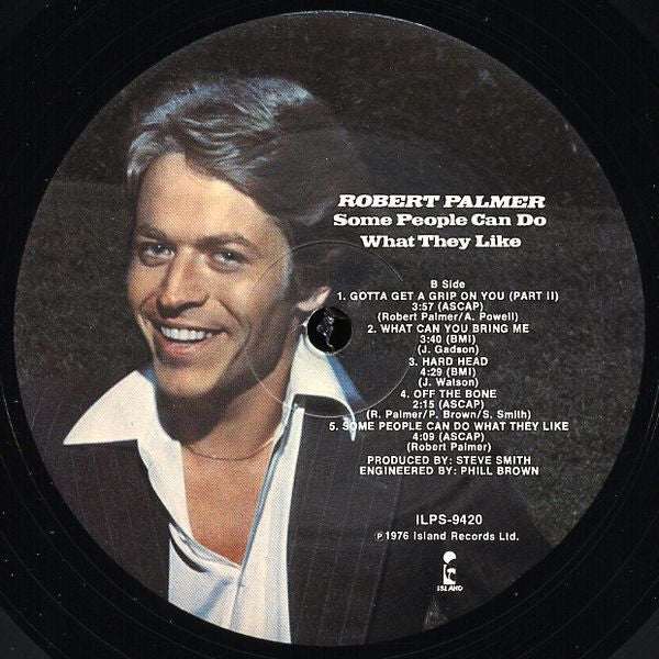 Robert Palmer : Some People Can Do What They Like (LP, Album, Promo)