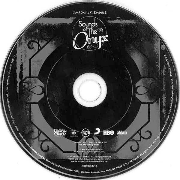 Various : Boardwalk Empire Presents: Sounds Of The Onyx (CD, Comp, Promo, Car)