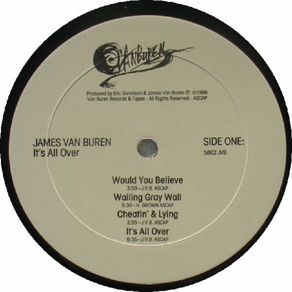 James Van Buren : It's All Over  (LP, Album)
