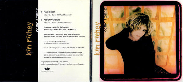 Kim Richey : Come Around (CD, Single, Promo, Dig)