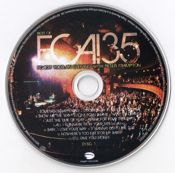 Peter Frampton : Best Of FCA!35 (FCA!35 Tour: An Evening With Peter Frampton) (3xCD, Album, Gat)