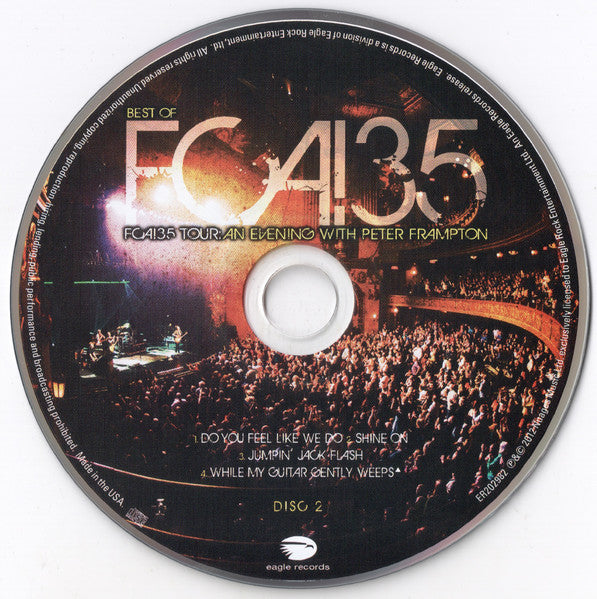 Peter Frampton : Best Of FCA!35 (FCA!35 Tour: An Evening With Peter Frampton) (3xCD, Album, Gat)