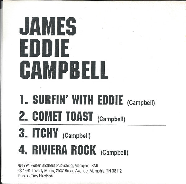 James Eddie Campbell : Surfin' With Eddie (7", EP)