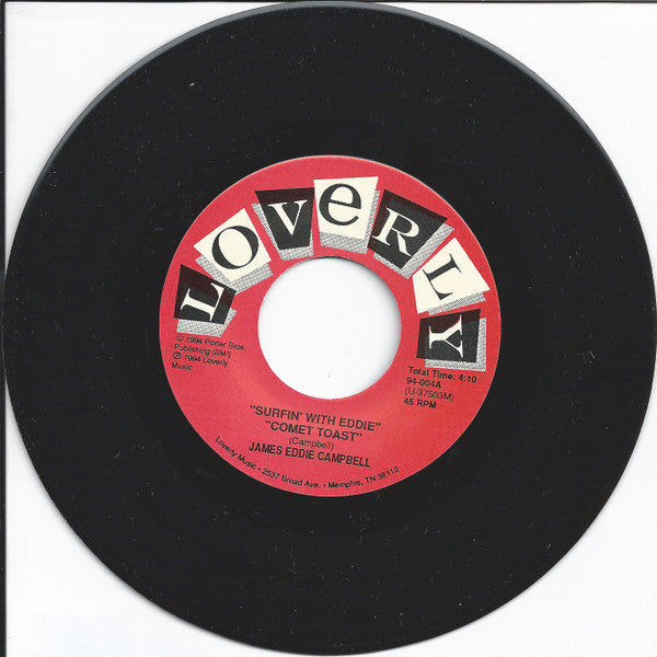 James Eddie Campbell : Surfin' With Eddie (7", EP)