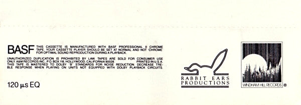 Rudyard Kipling, Jack Nicholson, Bobby McFerrin : How The Rhinoceros Got His Skin & How The Camel Got His Hump (Cass, Album)