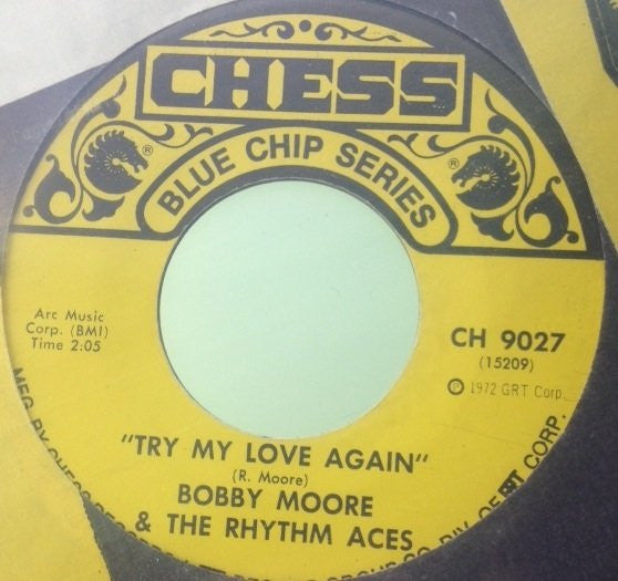 Bobby Moore & The Rhythm Aces : Searchin' For My Love / Try My Love Again (7", Single)