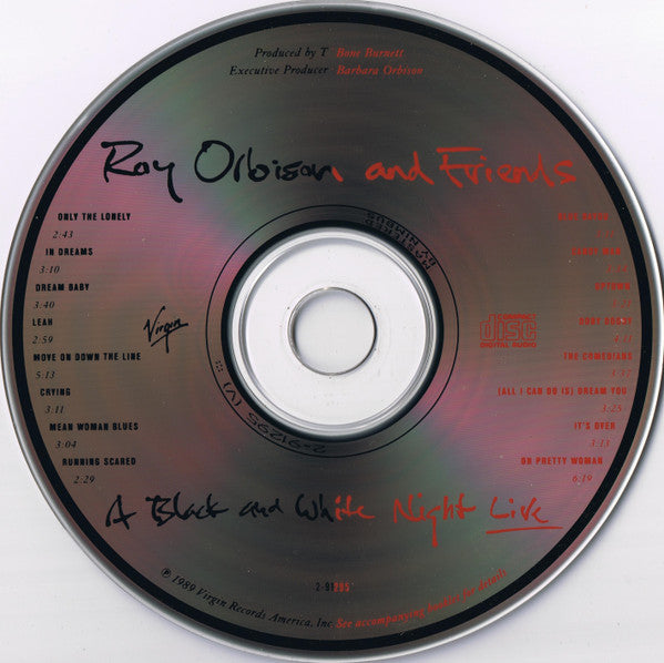 Roy Orbison And Friends : A Black And White Night Live (CD, Album)