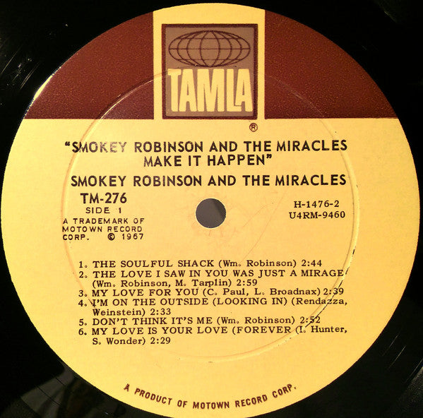The Miracles : Make It Happen (LP, Album, Mono, RE)