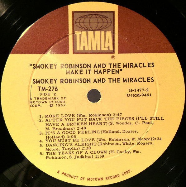 The Miracles : Make It Happen (LP, Album, Mono, RE)
