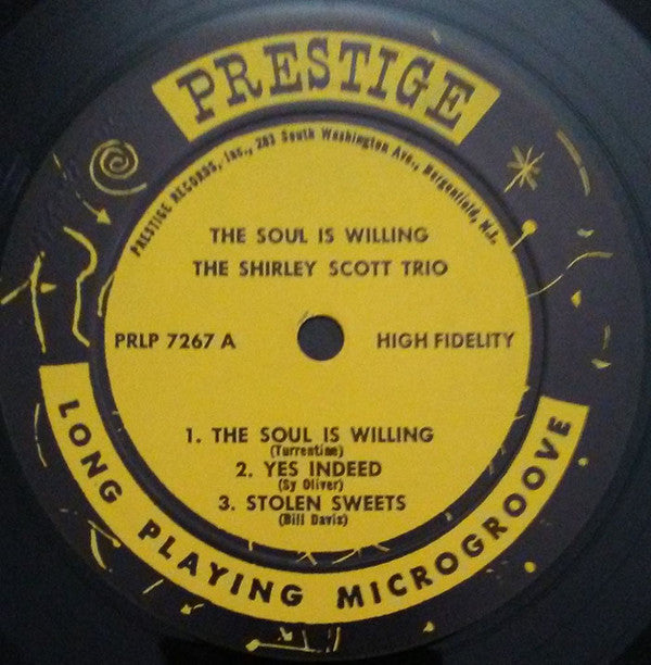 Shirley Scott : The Soul Is Willing (LP, Album, Mono, Bla)